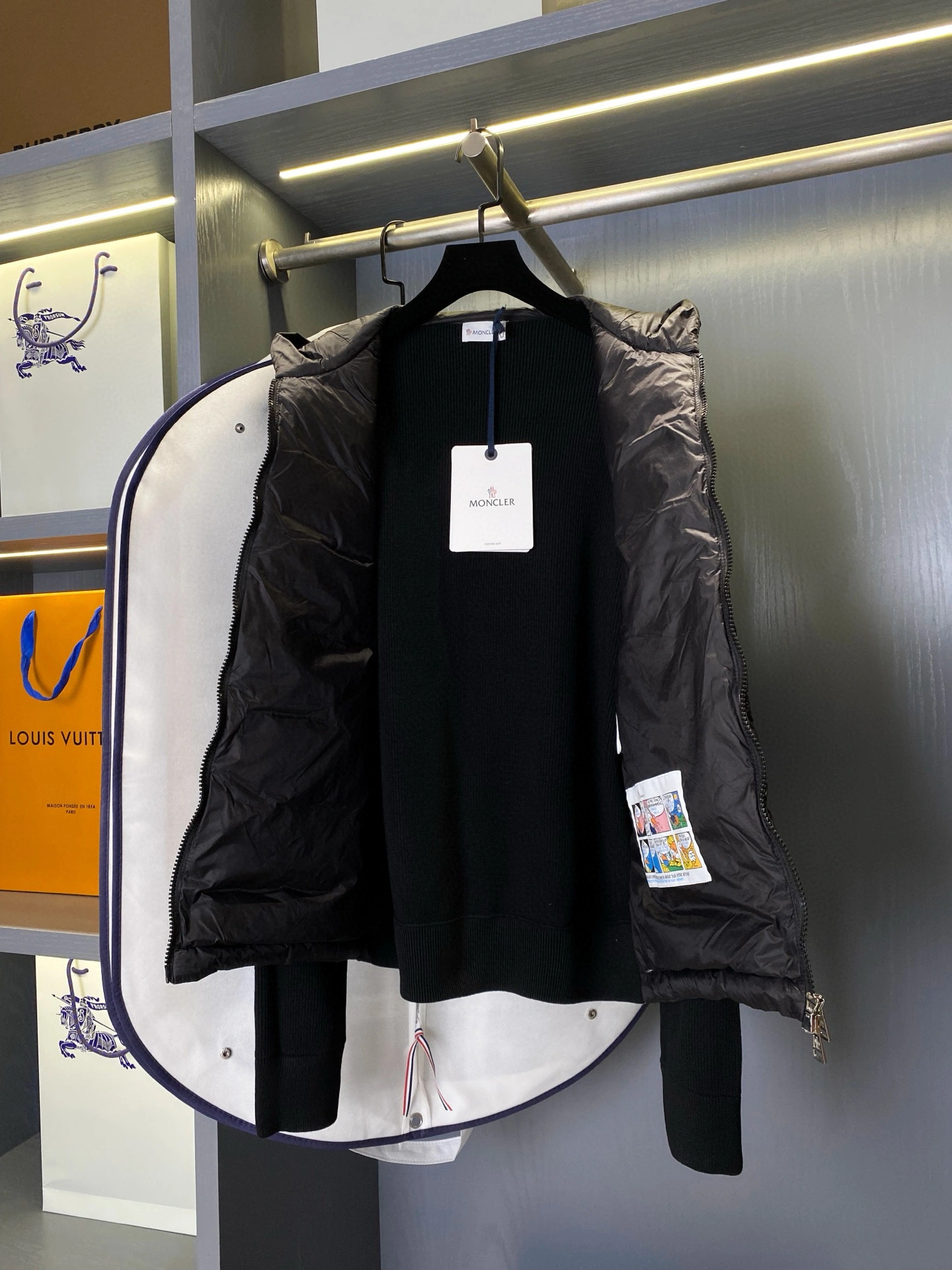 wg.luxury-- 7o9385r Down jacket white goose down wool 3colour item: E-F020J0560-3H